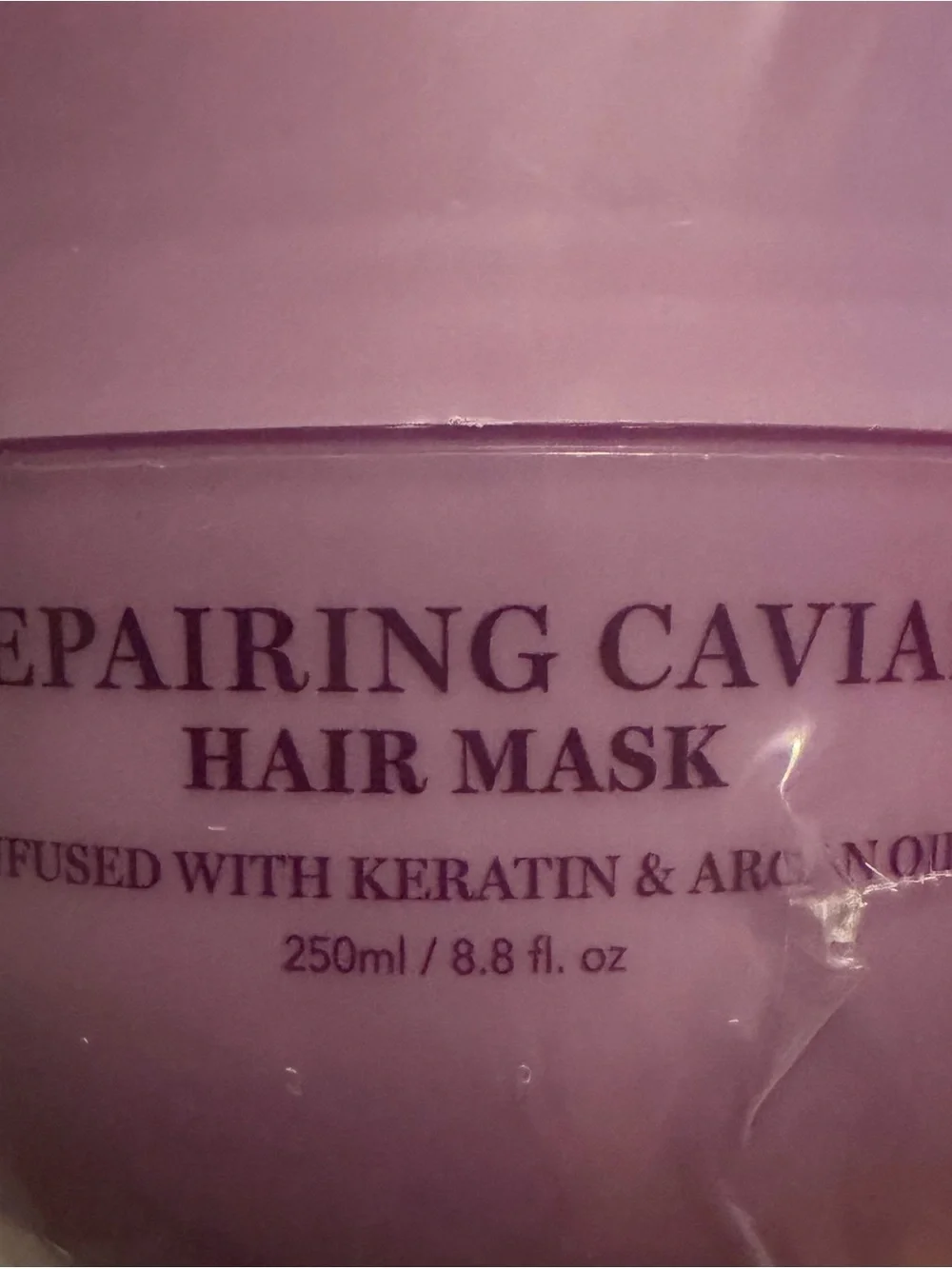 Me Chic Repairing Caviar Hair Serum & Treatment Set - Purple